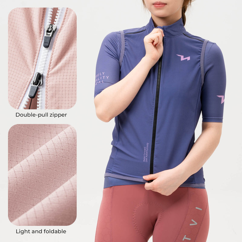 Load image into Gallery viewer, TVI Women's Cycling Vest Windproof - MJ008
