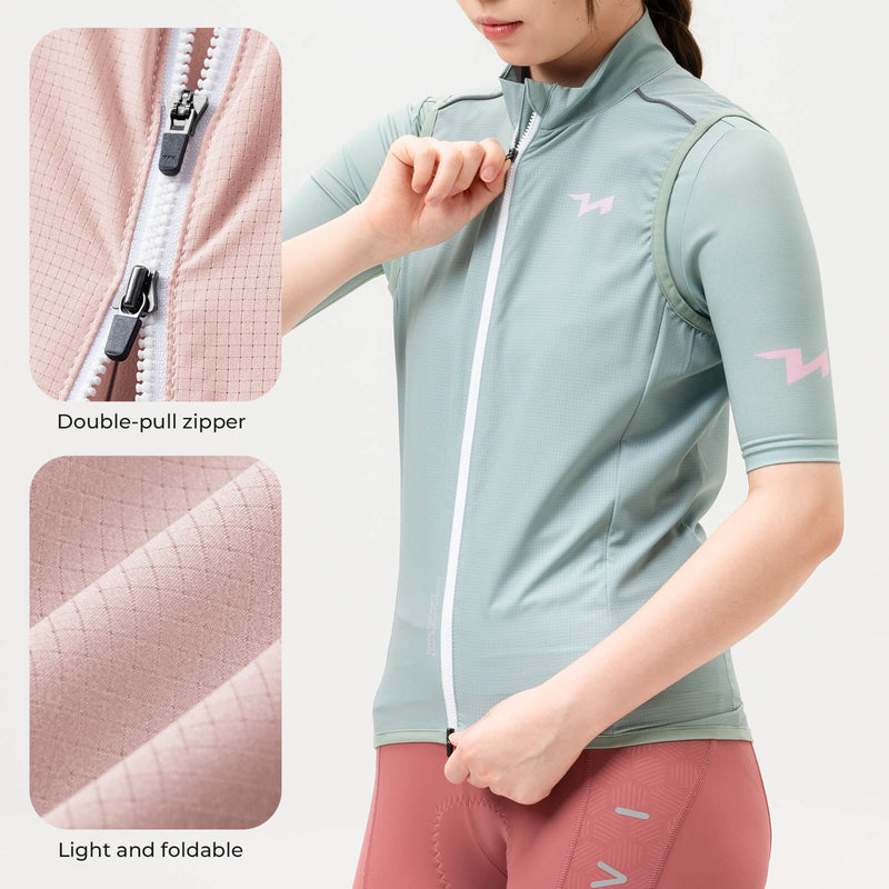 Load image into Gallery viewer, TVI Women's Cycling Vest Windproof - MJ008
