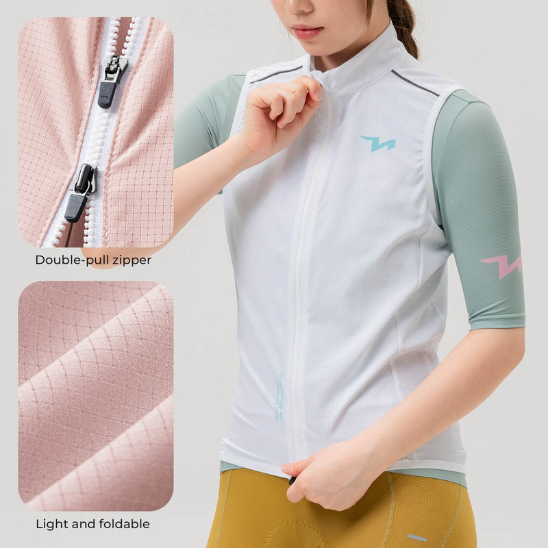 Load image into Gallery viewer, TVI Women's Cycling Vest Windproof - MJ008

