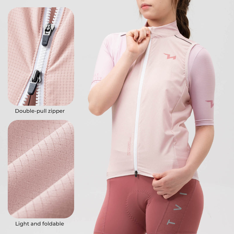 Load image into Gallery viewer, TVI Women's Cycling Vest Windproof - MJ008
