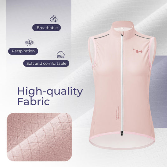 TVI Women's Cycling Vest Windproof - MJ008