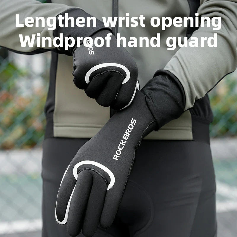 Load image into Gallery viewer, Winter Riding Gloves Water Repellent Full-Palm Silicone
