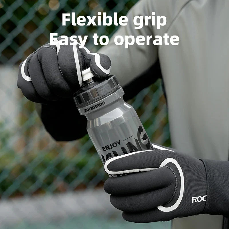 Load image into Gallery viewer, Winter Riding Gloves Water Repellent Full-Palm Silicone
