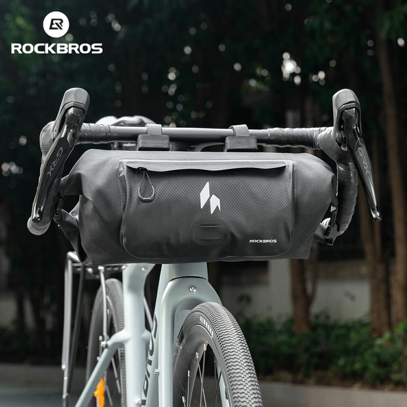 Load image into Gallery viewer, RideMate 100% Waterproof Bike Handlebar Bag 8L Double-sided Opening Expanded Capacity
