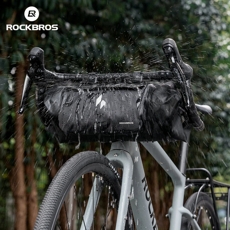 Load image into Gallery viewer, RideMate 100% Waterproof Bike Handlebar Bag 8L Double-sided Opening Expanded Capacity
