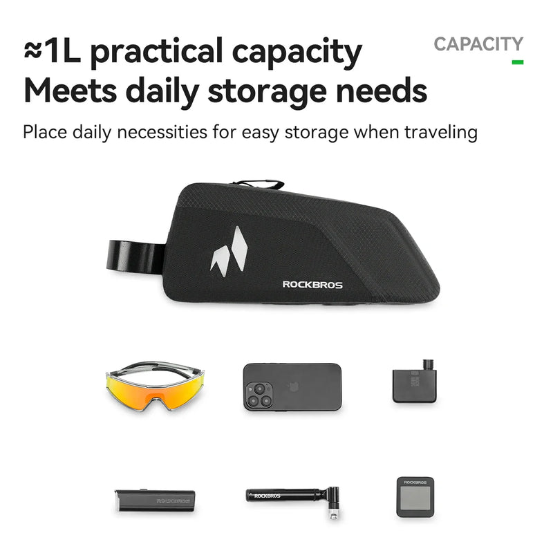 Load image into Gallery viewer, RideMate 100% Waterproof Top Tube Bag 1L
