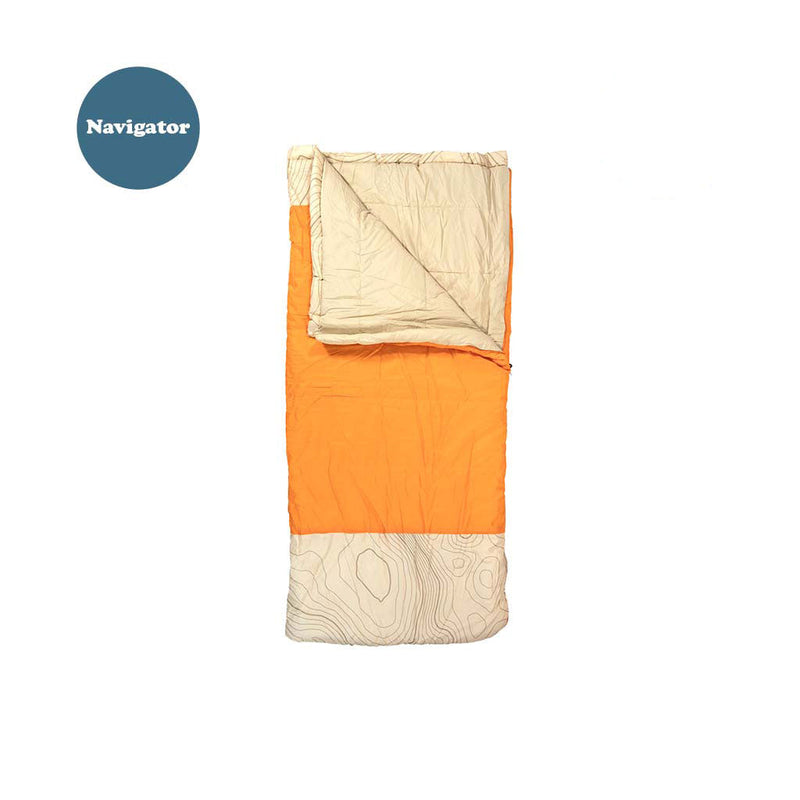 Load image into Gallery viewer, Klymit Wild Aspen 20 Rectangle Sleeping Bag - orange
