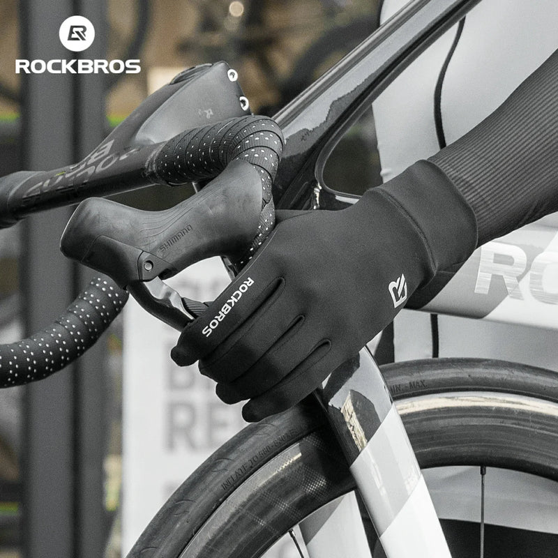 Load image into Gallery viewer, Winter Cycling Gloves Windproof Touch Screen Non-Slip Fleece Lined
