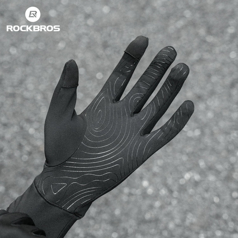 Load image into Gallery viewer, Winter Cycling Gloves Windproof Touch Screen Non-Slip Fleece Lined
