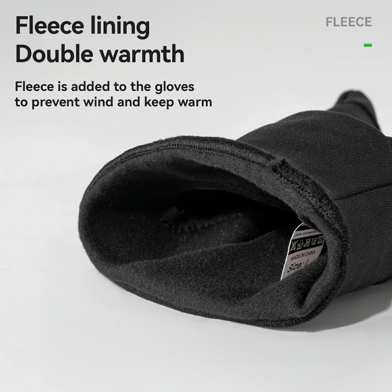 Load image into Gallery viewer, Winter Cycling Gloves Windproof Touch Screen Non-Slip Fleece Lined
