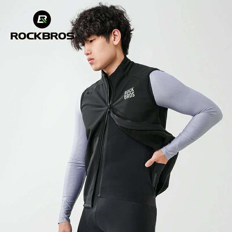 Load image into Gallery viewer, Windproof Fleece Cycling Vest
