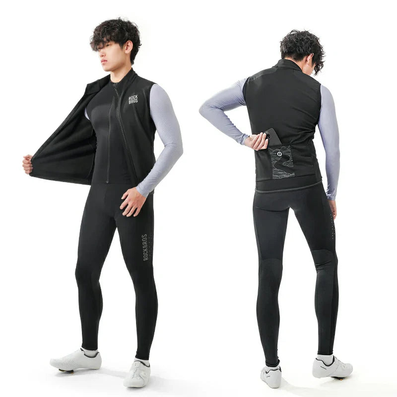 Load image into Gallery viewer, Windproof Fleece Cycling Vest
