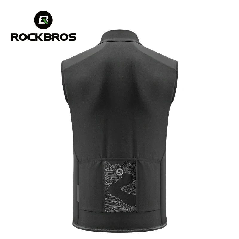 Load image into Gallery viewer, Windproof Fleece Cycling Vest
