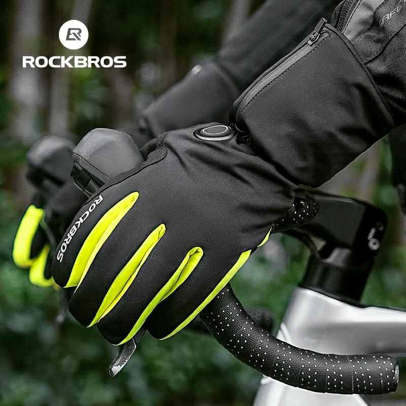 Load image into Gallery viewer, Winter Induction Heated Gloves Warm Windproof
