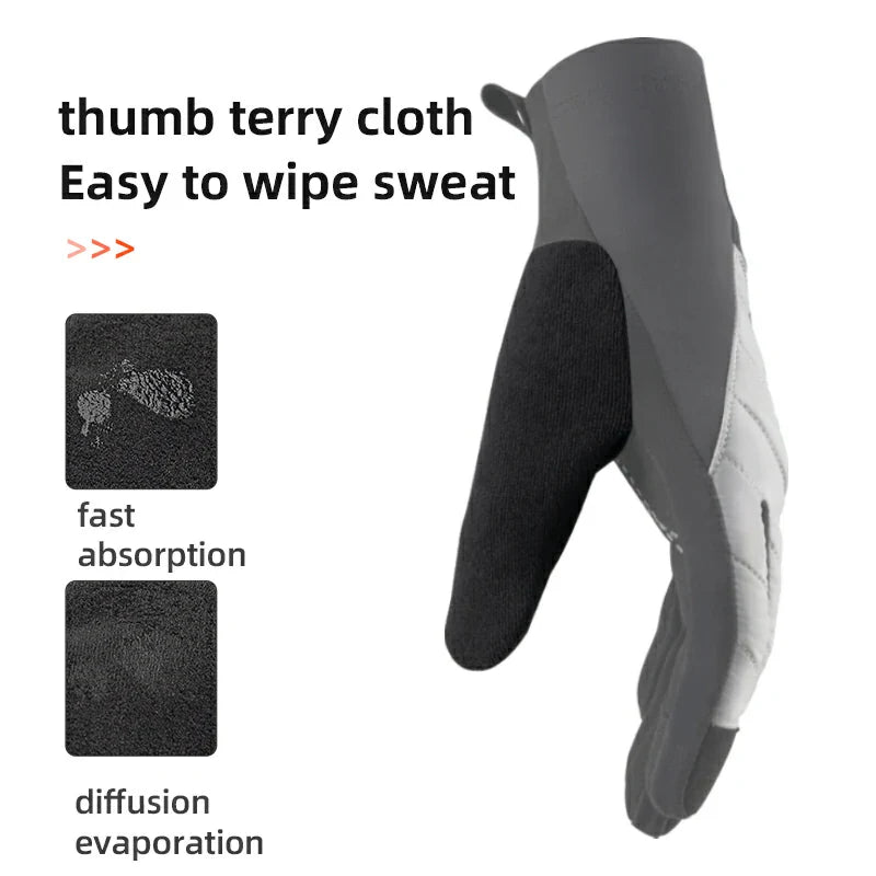 Load image into Gallery viewer, Winter Long-Finger Gloves Windproof Velvet
