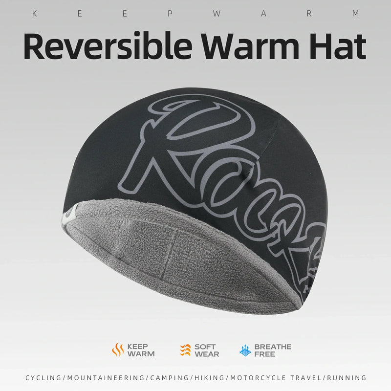 Load image into Gallery viewer, Winter Warm Wool Skull Cap Cycling Breathable for Biking Motorcycling Running
