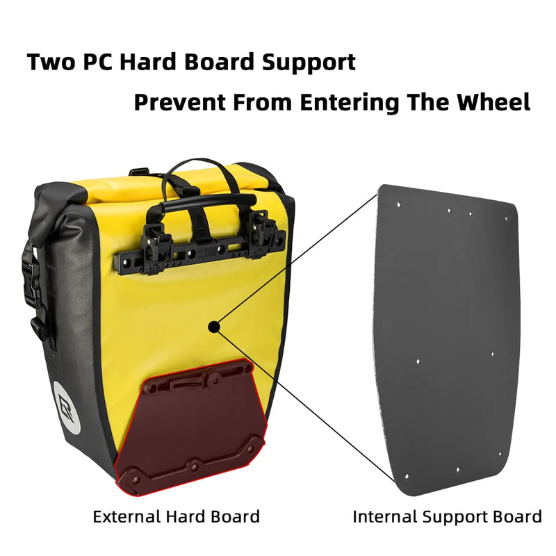 Load image into Gallery viewer, ROCKBROS Waterproof 27L Large Capacity Bike Rear Rack Bicycle Pannier Bag Waterproof
