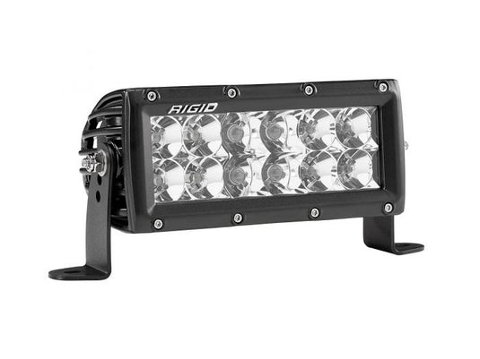 Rigid E-Series Pro 6" Spot/Flood Combo Black Light Bar