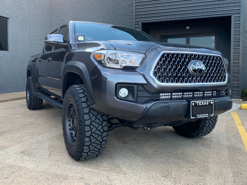 Load image into Gallery viewer, Cali Raised LED 2005-2022 Toyota Tacoma Step Edition Rock Sliders
