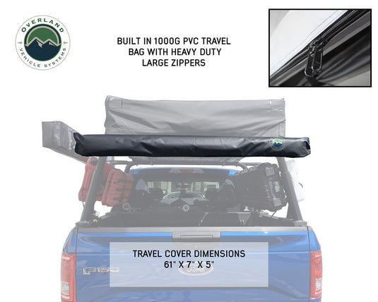 Overland Vehicle Systems Nomadic Awning 4.5' With Black Cover