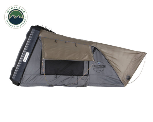 Overland Vehicle Systems 18189901 Bushveld II Hard Shell Roof Top Tent