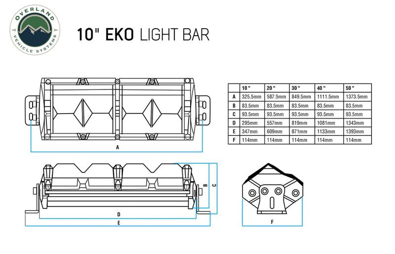 Load image into Gallery viewer, Overland Vehicle Systems EKO 20&quot; LED Light Bar With Variable Beam, DRL, RGB, 6 Brightness
