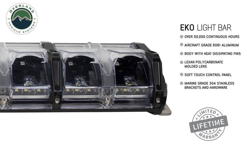 Load image into Gallery viewer, Overland Vehicle Systems EKO 40&quot; LED Light Bar with Variable Beam, DRL, RGB, 6 Brightness
