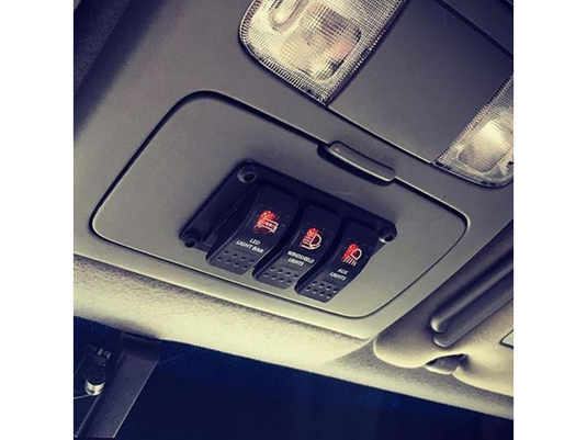Cali Raised LED 2016-2022 Toyota Tacoma Rocker Switch Panel (3)