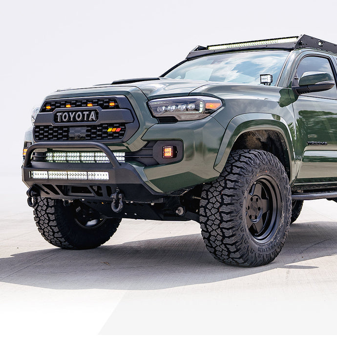 Cali Raised LED 2016+ Tacoma Stealth Bumper