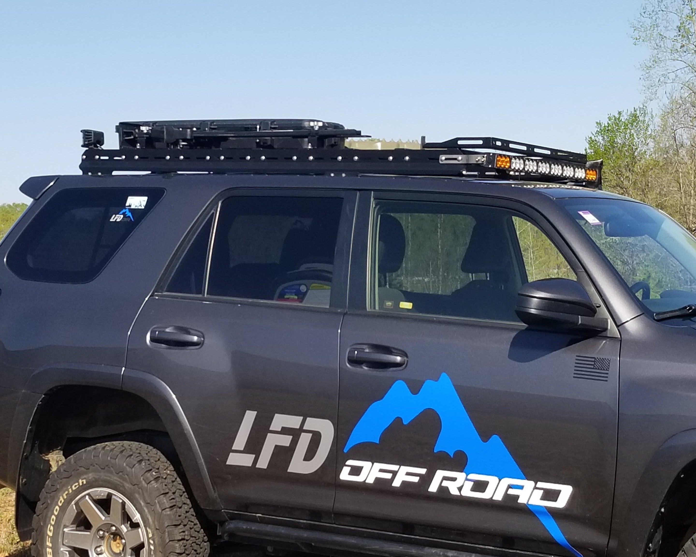 LFD Off Road 7/8 Roof Rack - 5th Gen 4Runner – Roof Top Overland