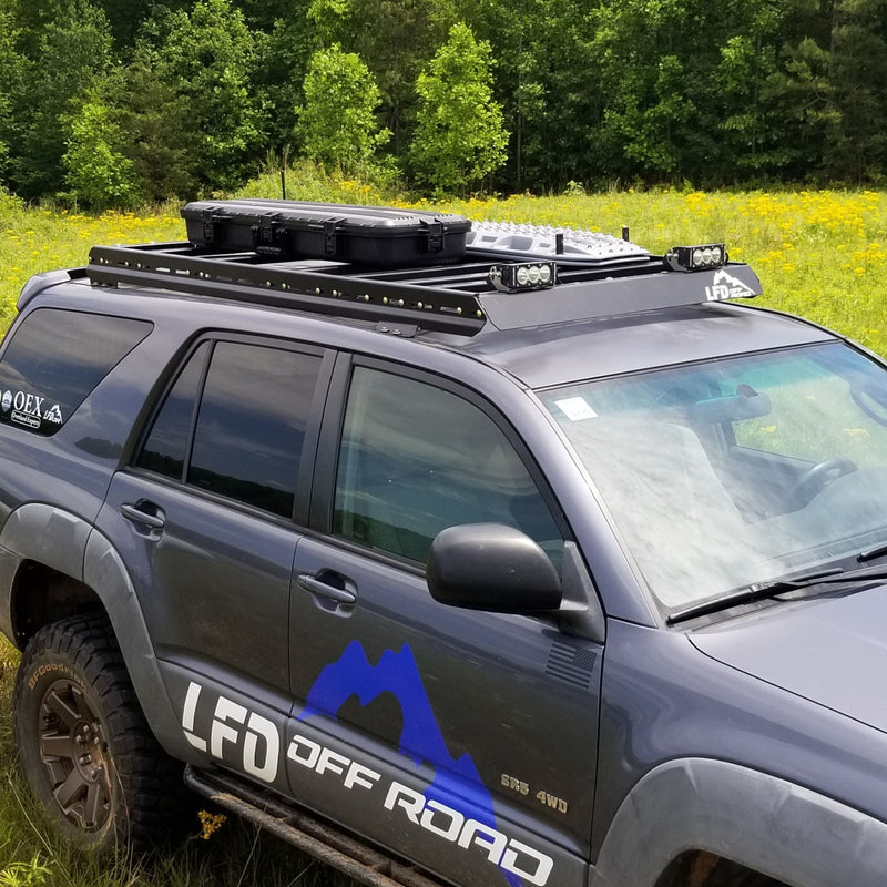 Load image into Gallery viewer, LFD Off Road 4th Gen 4Runner Roof Rack Side Rails Only - 2003-2009
