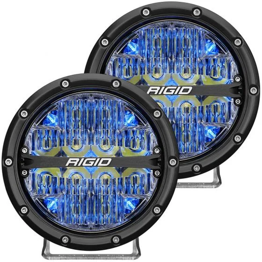 Rigid 360-Series 6" LED Off Road Fog Light Drive Beam Pods-Pair