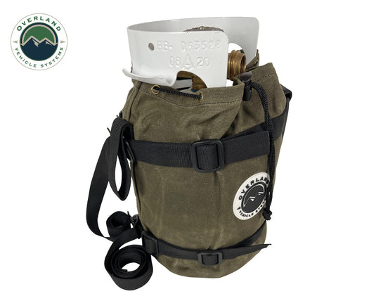 Overland Vehicle Systems Propane Bag With Handle And Straps -