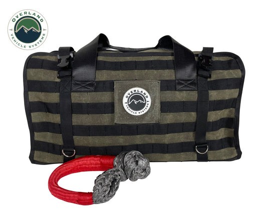 Overland Vehicle Systems Large Recovery Bag With Handle And Straps -