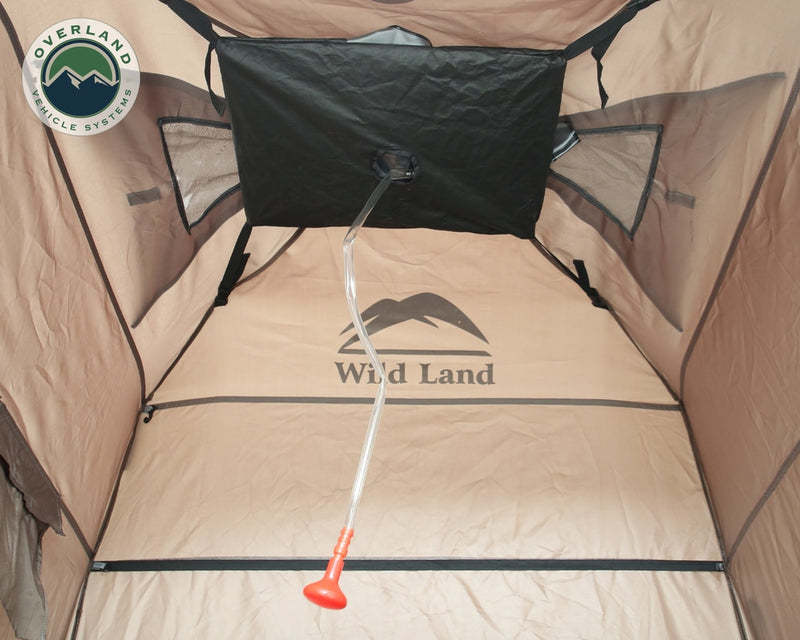 Load image into Gallery viewer, Overland Vehicle Systems Wild Land Portable Privacy Room with Shower, Retractable Floor and Amenity Pouches
