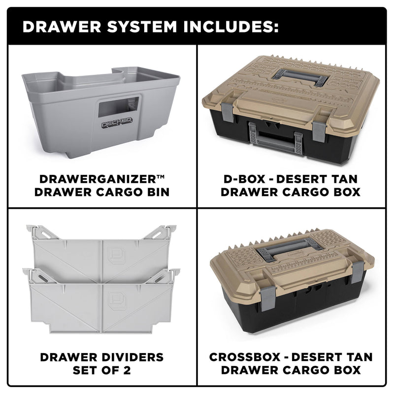 Load image into Gallery viewer, DECKED 1999-current Ford Super Duty Decked Drawer System
