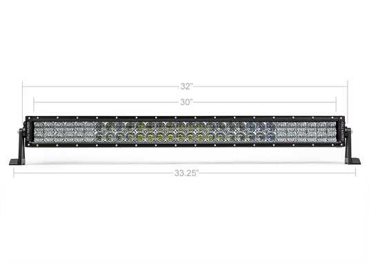 Cali Raised LED 32" Dual Row 5D Optic OSRAM LED Light Bar