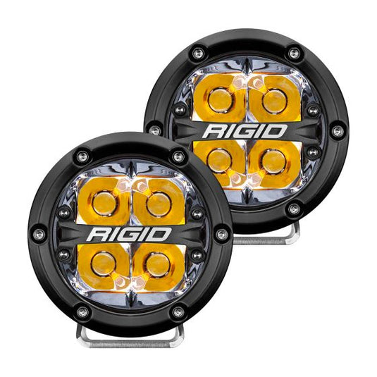 Rigid 360-Series 4" LED Off Road Fog Light Spot Beam-Pair