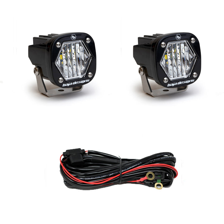 Load image into Gallery viewer, Baja Designs Black S1 LED Light - Pair
