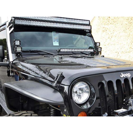Load image into Gallery viewer, Rigid 2007-2017 Jeep JK Dual D-Series A-Pillar Mount
