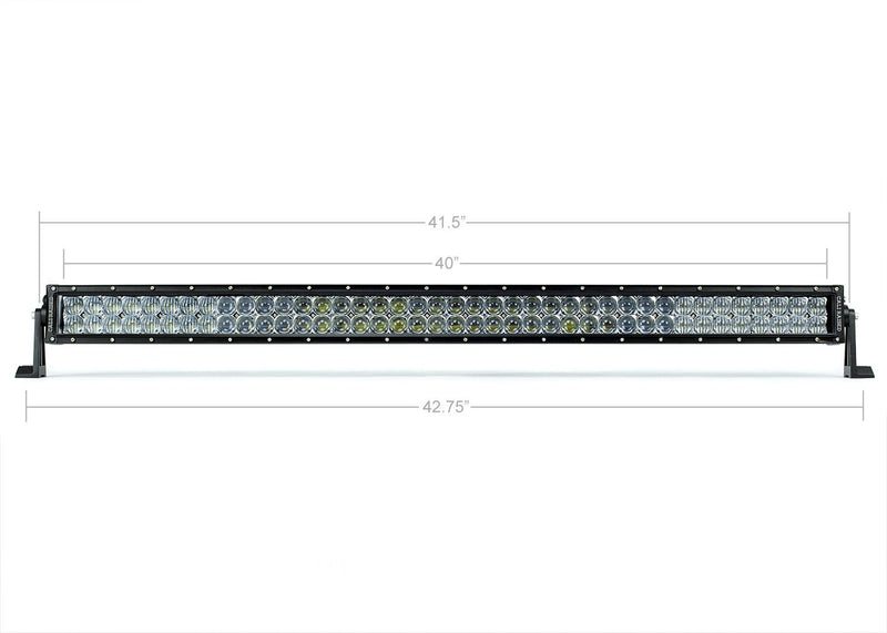 Load image into Gallery viewer, Cali Raised LED 42&quot; Dual Row 5D Optic OSRAM LED Light Bar
