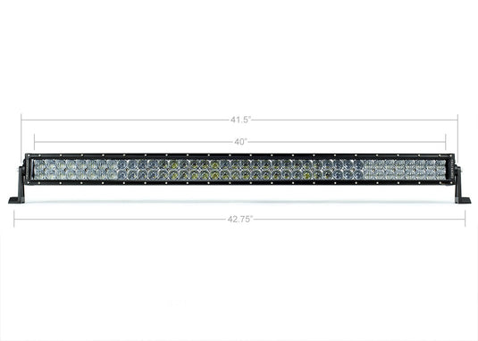 Cali Raised LED 42" Dual Row 5D Optic OSRAM LED Light Bar