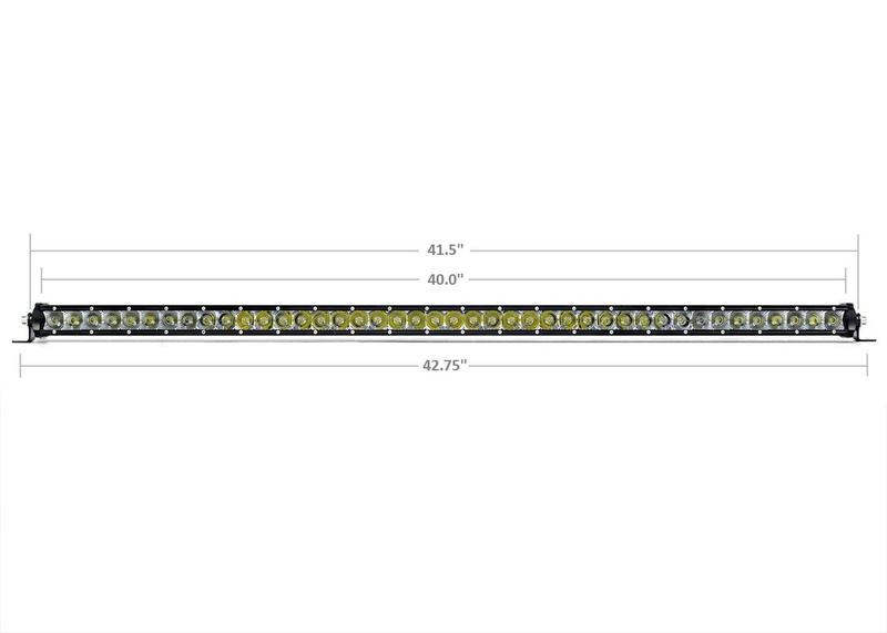 Load image into Gallery viewer, Cali Raised LED 40&quot; Cut-Out Prinsu Roof Rack Slim LED Light Bar Bracket Kit
