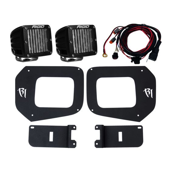 Load image into Gallery viewer, Rigid 2016-2017 Tacoma Fog Mount Kit SAE Compliant D-Series Pair
