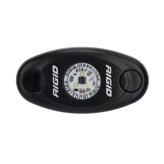 Rigid A-Series High Power Natural White 1 Light Black Housing