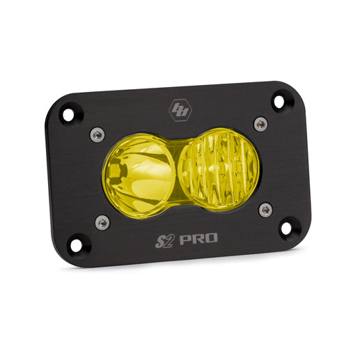 Load image into Gallery viewer, Baja Designs S2 Pro LED Light - Black Flush Mount
