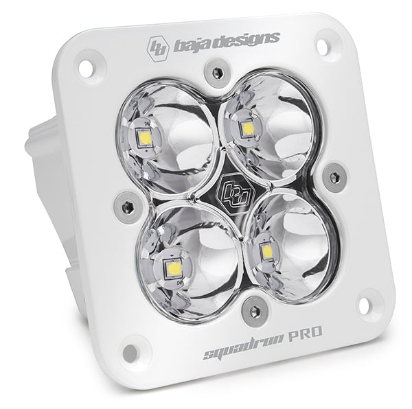 Baja Designs Squadron Pro LED Light - White Flush Mount