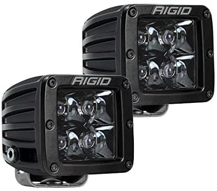 Rigid D-Series Pro Spot Midnight Lights-Pair