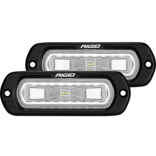 Rigid SR-L Series Off-Road Spreader Pod Flush Mount Lights-Pair
