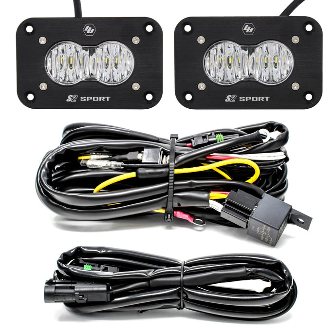 Baja Designs S2 Sport LED Light Flush Reverse Kit (Pair)